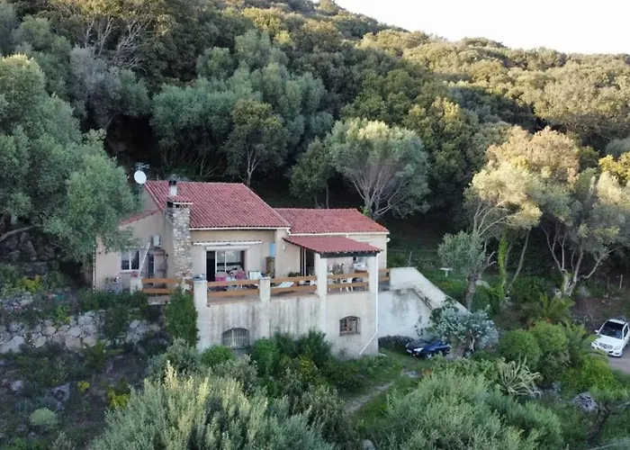 Maison Charmante Avec Vue Sur La Mer, + Cheminee Olmeto (Corsica)